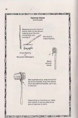 Native American Crafts & Skills Book by David Montgomery - Wilderness Survival Guide