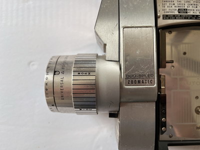Vintage Bell & Howell Duo Speed Zoomatic 8mm Movie Camera - Collectible Film Equipment