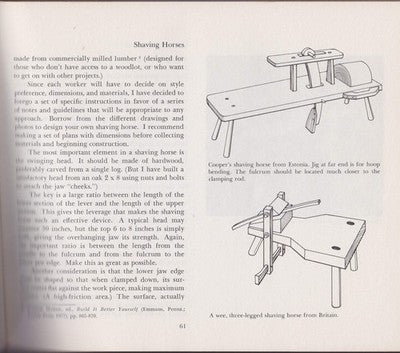 Country Woodcraft by Drew Langsner 1978 - Vintage Traditional Woodworking Guide Book