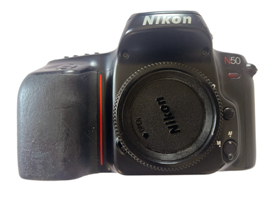 Nikon N50 35mm Film Camera Body - Vintage SLR Camera Untested As-Is
