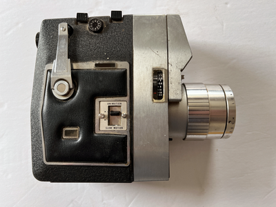 Vintage Bell & Howell Duo Speed Zoomatic 8mm Movie Camera - Collectible Film Equipment