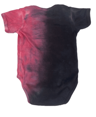 Pink Black Split-Dye Infant One Piece - Little Rocker Baby Bodysuit