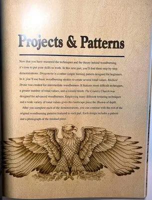Great Book of Woodburning by Lora S. Irish - Complete Pyrography Guide & Pattern Book