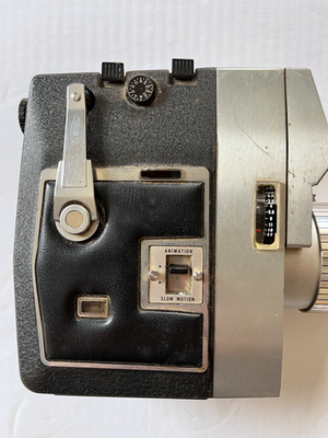 Vintage Bell & Howell Duo Speed Zoomatic 8mm Movie Camera - Collectible Film Equipment