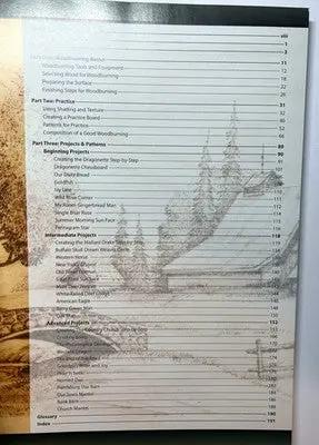 Great Book of Woodburning by Lora S. Irish - Complete Pyrography Guide & Pattern Book