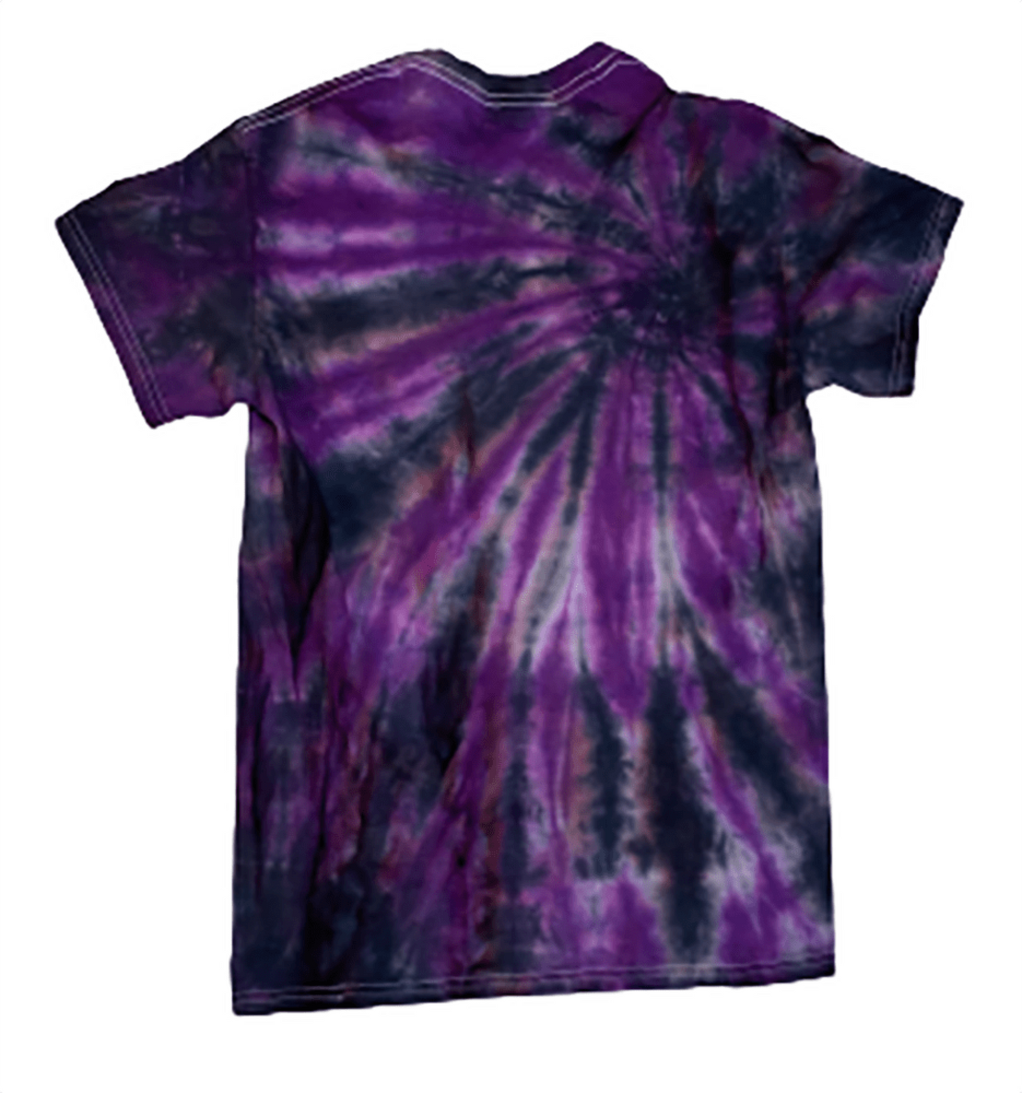 Nightshade Purple Black Tie-Dye T-Shirt - Gothic Alternative Fashion Tee
