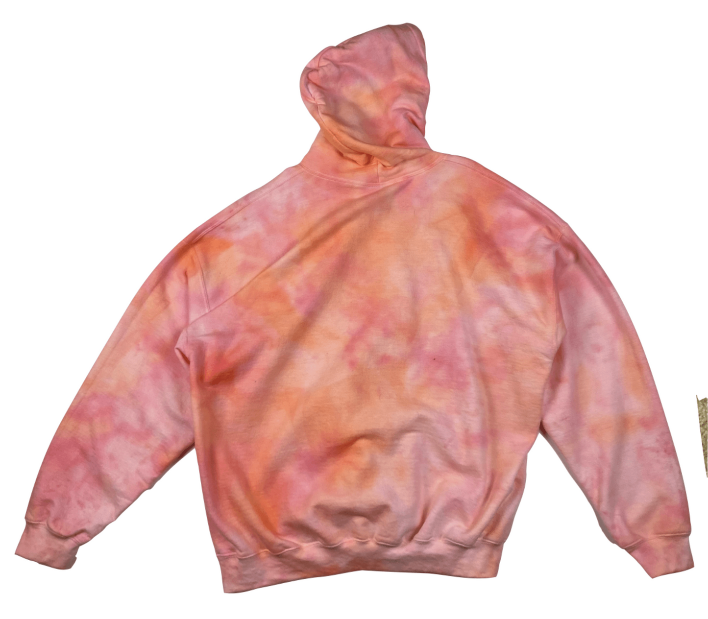 Sunset Sherbet Tie-Dye Hoodie - Orange Pink Yellow Unisex Golden Hour