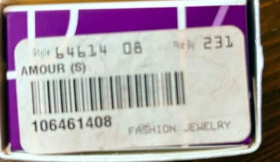 Lia Sophia Amour Love Script Ring Silver Tone - Romantic Sentimental Jewelry