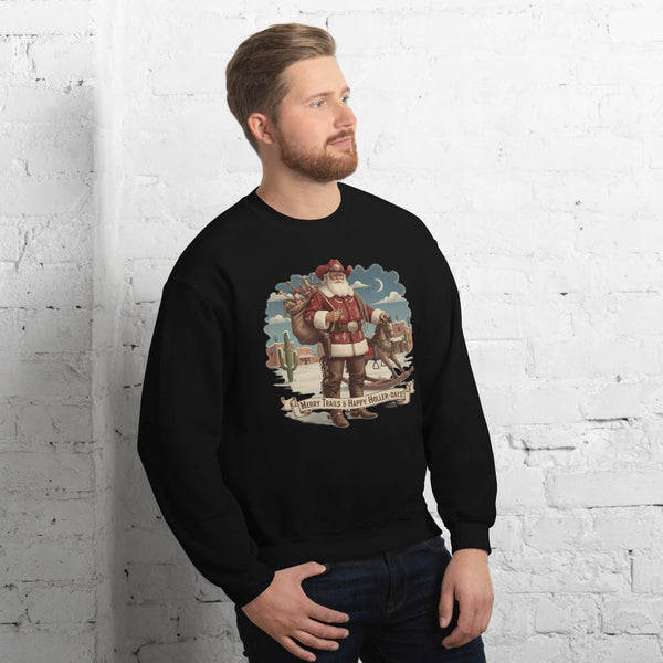 Cowboy Santa Unisex Sweatshirt