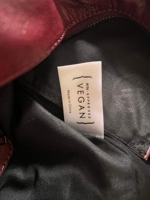 Mello World Metallic Maroon Studded Hobo Bag | Purse - Image 6