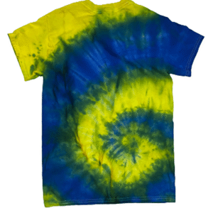 New 'Samba' Tie-Dye T-Shirt | Yellow, Blue, Green | Mens Small | Hippie Boho