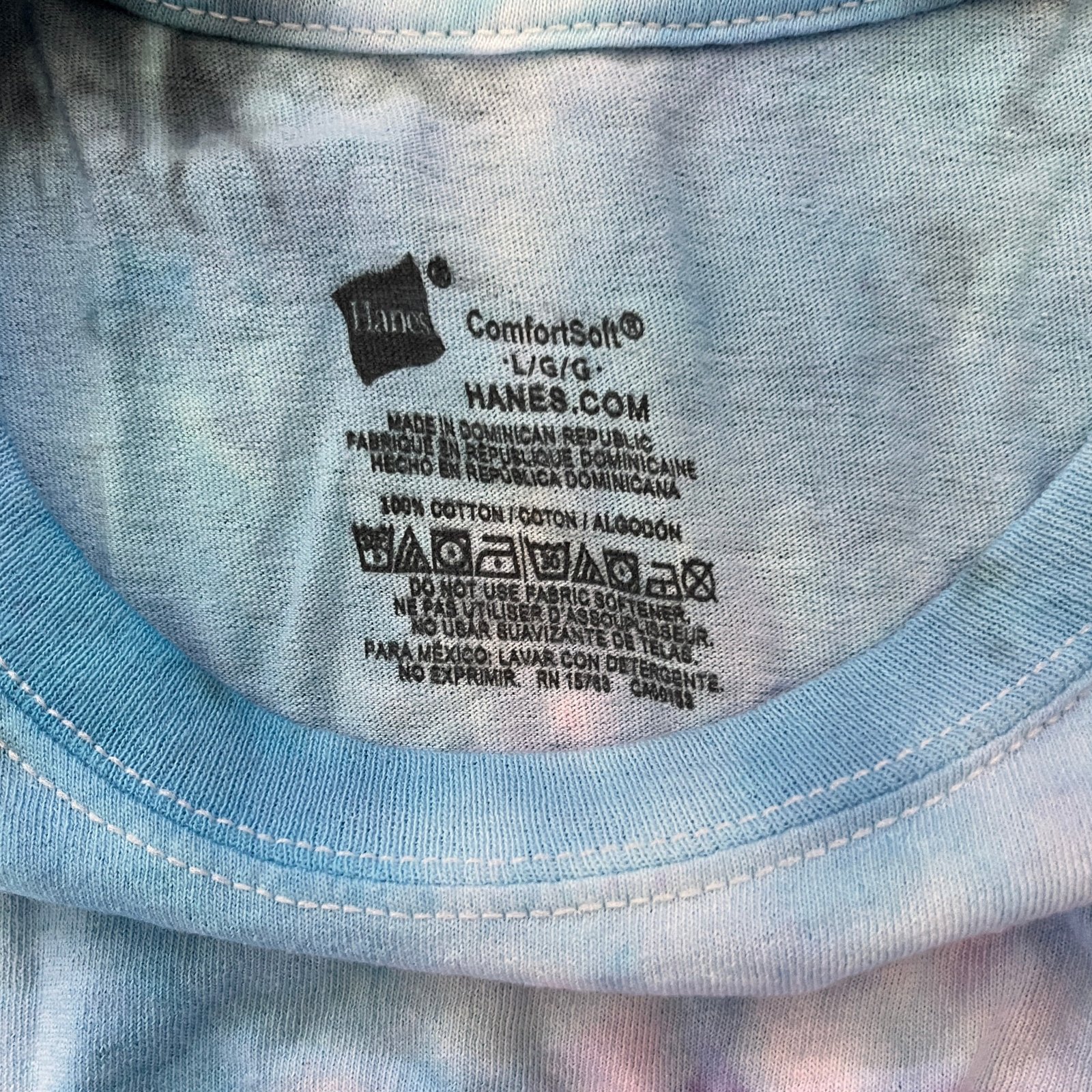 Twilight Galaxy Tie-Dye T-Shirt | Purple, Blue & Black - Image 3