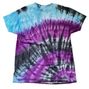 Twilight Galaxy Tie-Dye T-Shirt | Purple, Blue & Black