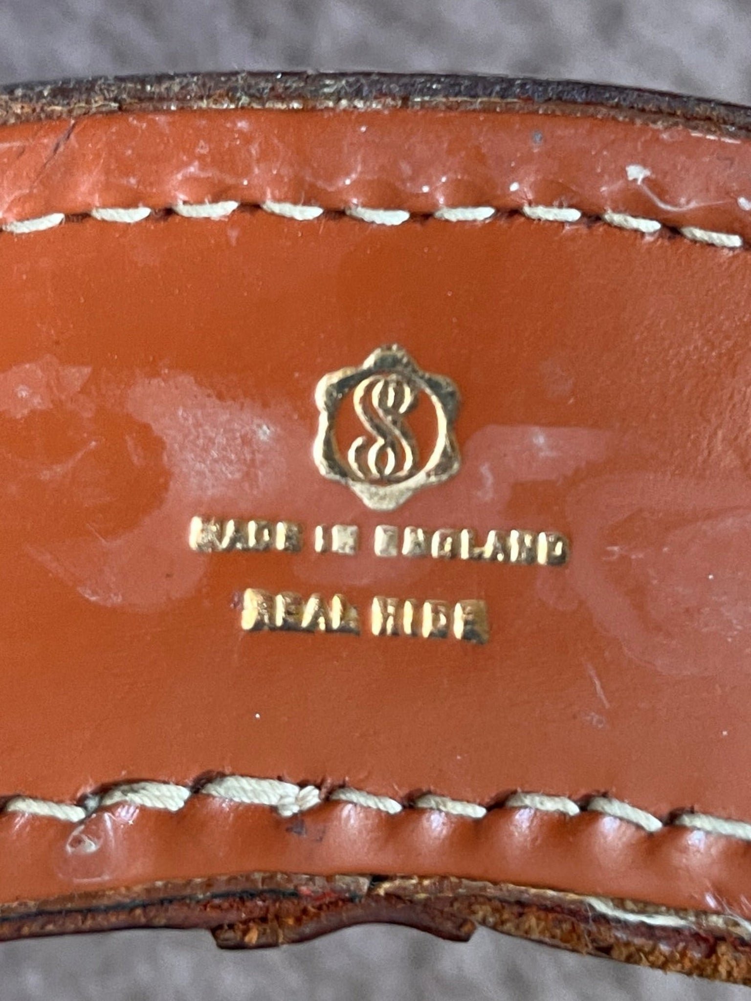 Vintage Used Glass Hip Flask - Classic Pocket Flask - Image 4