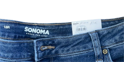 Sonoma Goods For Life High Rise Straight Crop Jeans - Image 3