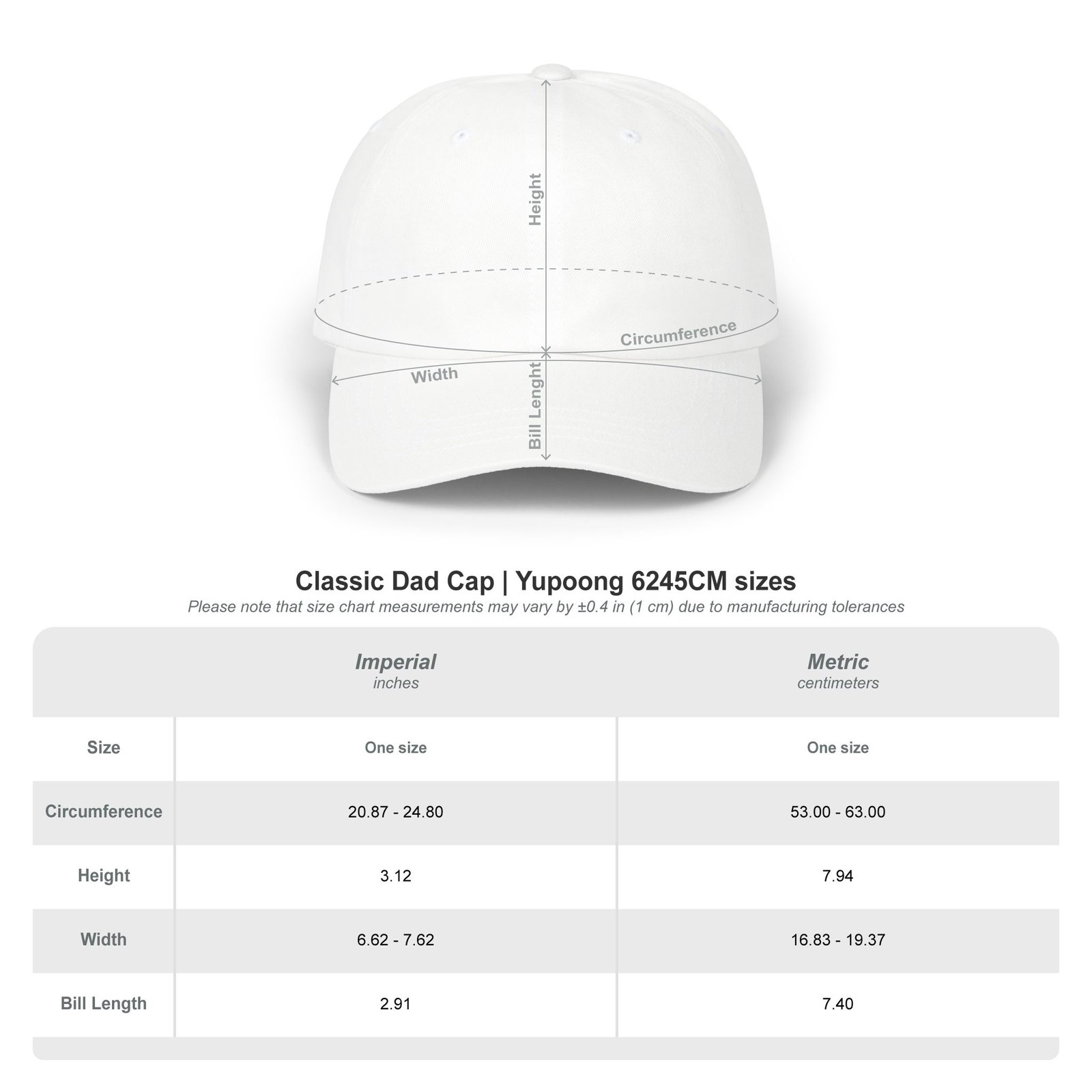 BSTP Dad Cap — Classic Minimalist Embroidered White Baseball Hat - Image 6